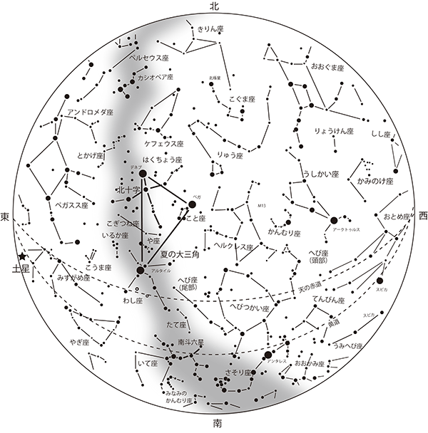 8月の星空