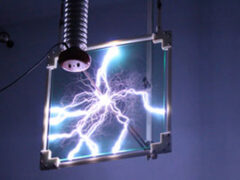 放電実験室