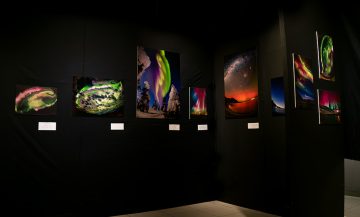 オーロラ 写真展 開催中です